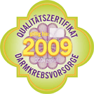 Qualitätszertifikat 2009